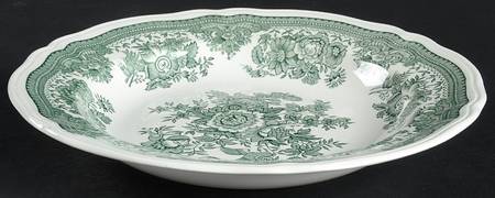 Fasan Green Rim Soup Bowl