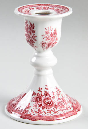 Fasan Red Single Light Candlestick