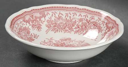 Fasan Red Coupe Cereal Bowl