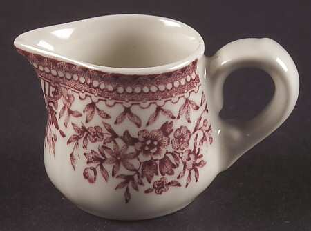 Fasan Red Individual Creamer