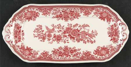 Fasan Red Large Sandwich Tray