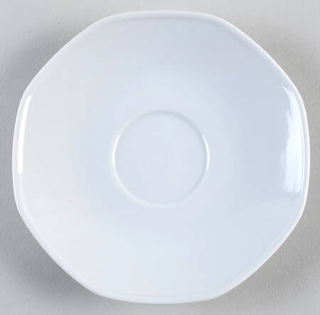 Facette White Saucer for Cream Soup Bowl