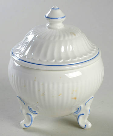 Filet Bleu Sugar Bowl & Lid