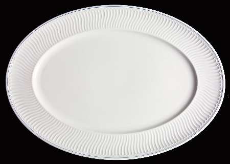 Filet Bleu 16" Oval Serving Platter