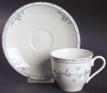 Filetto Flat Cup & Saucer Set