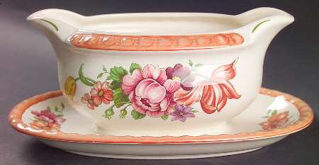 Fiorello Gravy Boat with Attached Underplate