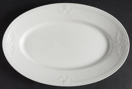 Fiori Weiss Relish/Gravy Underplate