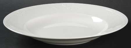 Fiori Weiss Large Rim Soup Bowl
