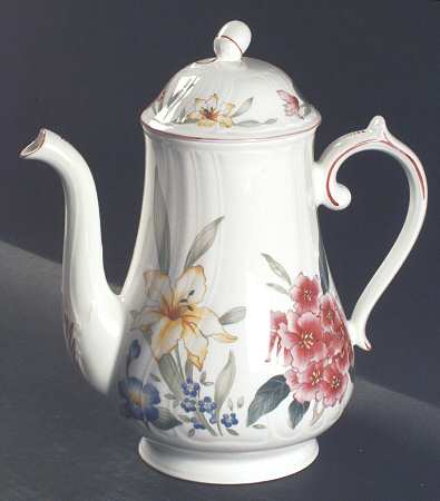Flora Bella Coffee Pot & Lid