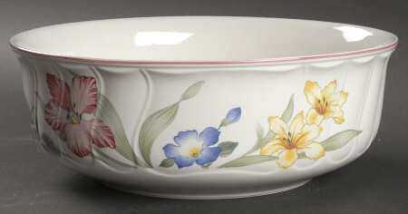 Flora Bella 9" Salad Serving Bowl