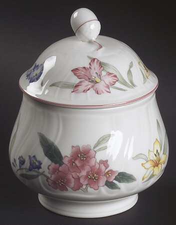 Flora Bella Sugar Bowl & Lid