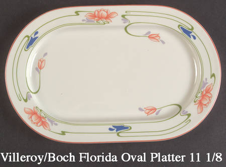 Florida 11" Oval Serving Platter