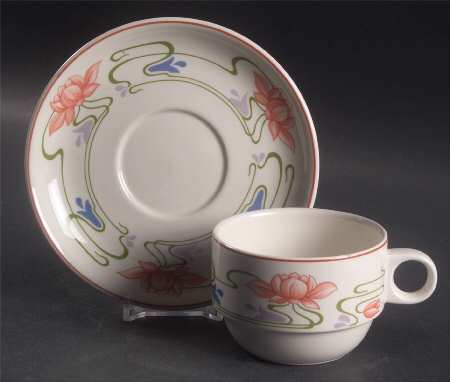 Florida Flat Cup & Saucer Set