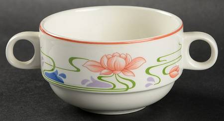 Florida Flat Cream Soup Bowl