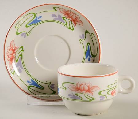 Florida Flat Demitasse Cup & Saucer Set