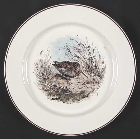 Fontainebleau (No Border, Brown Trim) Salad Plate by Villeroy & Boch