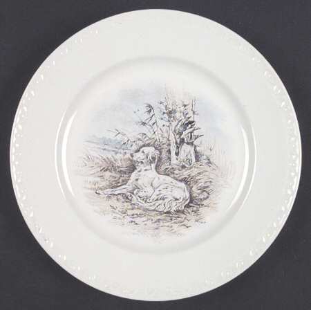 Fontainebleau (Raised Dots, No Trim) Salad Plate