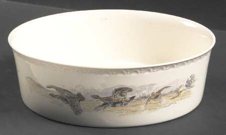 Fontainebleau (Raised Dots, No Trim) 9" Round Vegetable Bowl