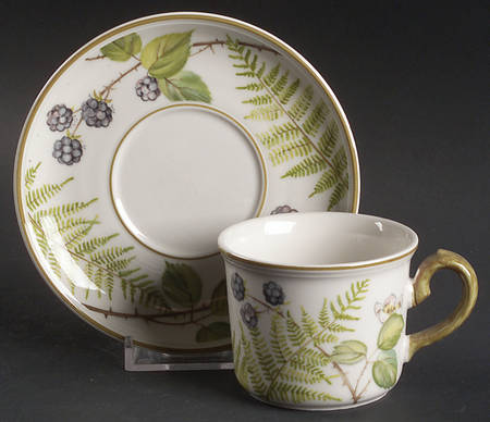 Forsa Flat Demitasse Cup & Saucer Set