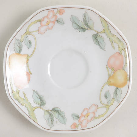 Fruit Garden Saucer for Demitasse Cup