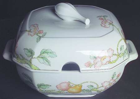 Fruit Garden Octagonal Tureen & Lid
