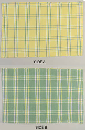 French Garden Fleurence Reversible Cloth Placemat