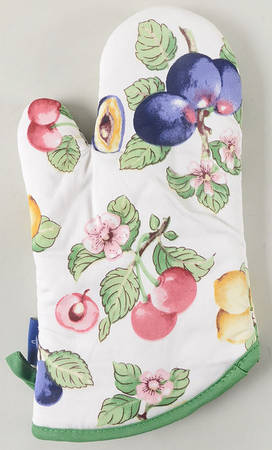 French Garden Fleurence Cloth Oven Mitt