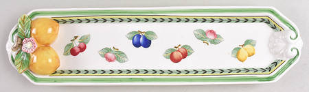 French Garden Fleurence 16'' Rectangular Tray by Villeroy & Boch