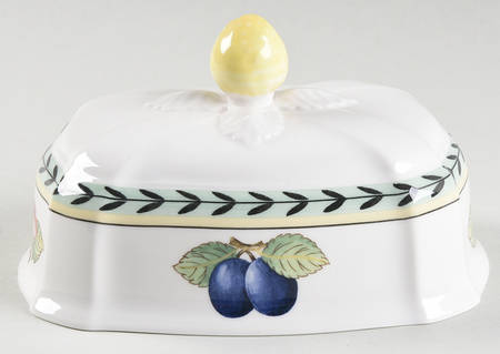 French Garden Fleurence Lid for Rectangular Butter