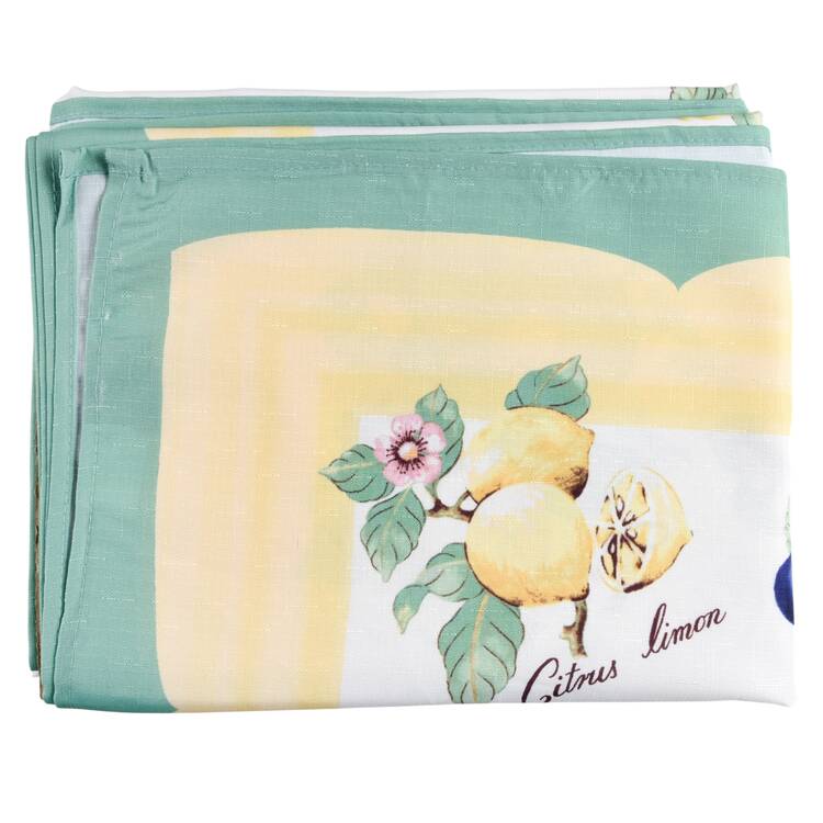 French Garden Fleurence 60" X 102" Oblong Tablecloth
