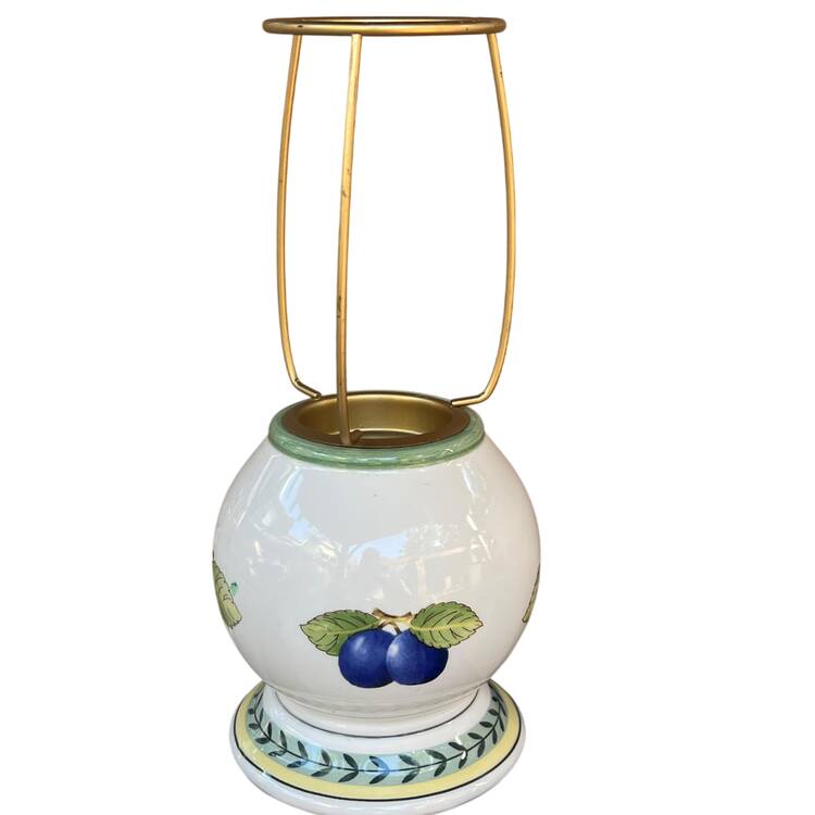 French Garden Fleurence Candle Lamp No Shade by Villeroy & Boch