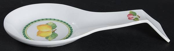 French Garden Fleurence Melamine Spoon Rest (Holds 1 Spoon) by Villeroy & Boch