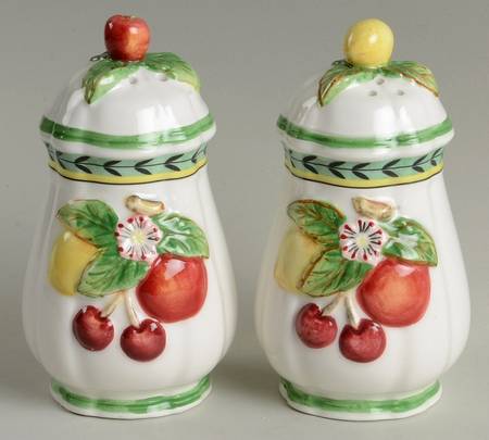 French Garden Fleurence Salt & Pepper Set