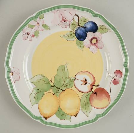 French Garden Fleurence Accent Dinner Plate