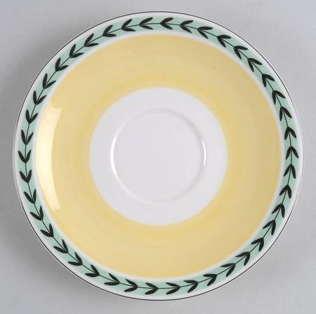 French Garden Fleurence Saucer for Breakfast Cup