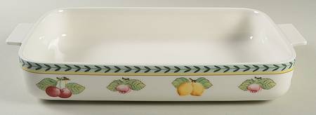 French Garden Fleurence 13"  Rectangular Baker