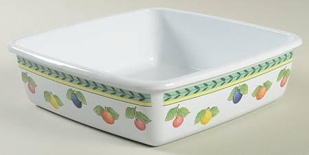 French Garden Fleurence 8" Metal Square Baker by Villeroy & Boch