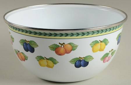 French Garden Fleurence 6" Metal Mixing Bowl