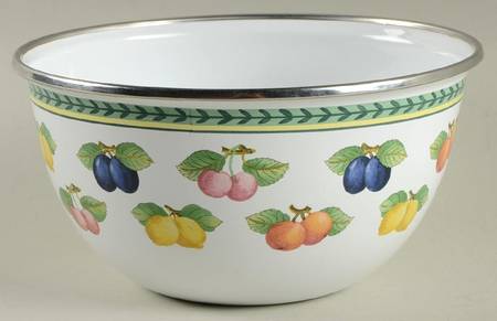French Garden Fleurence 6" Metal Mixing Bowl by Villeroy & Boch