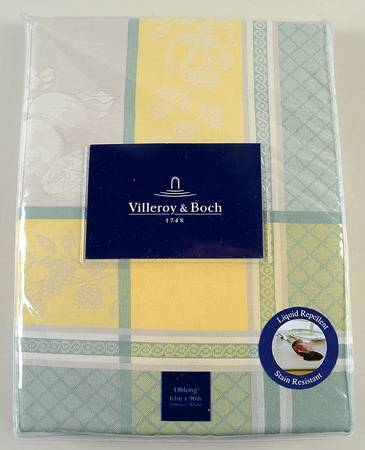 French Garden Fleurence 63" X 96" Oblong Tablecloth