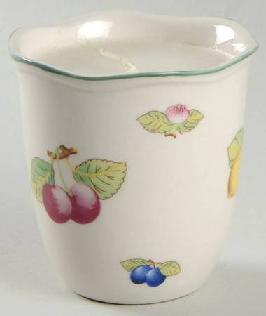 French Garden Fleurence Candle Votive by Villeroy & Boch