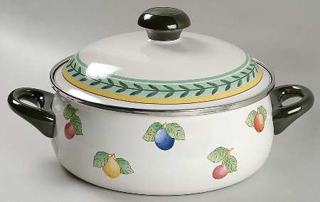 French Garden Fleurence 4 Quart Metal Stew Pot