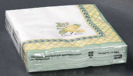 French Garden Fleurence Package of Paper Cocktail Napkins