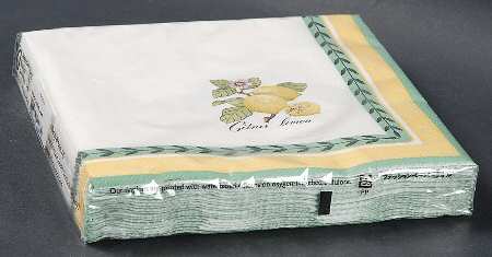 French Garden Fleurence Package of Paper Luncheon Napkins