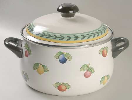 French Garden Fleurence 8 Quart Metal Stew Pot