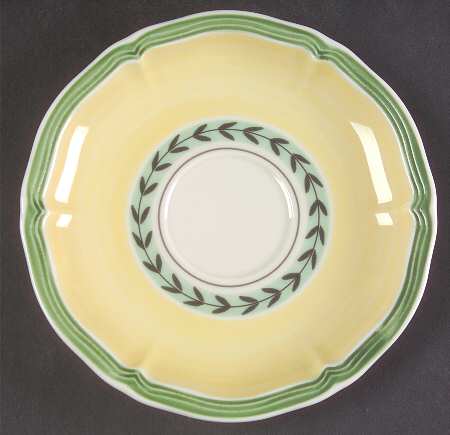 French Garden Fleurence Saucer for Flat Cup