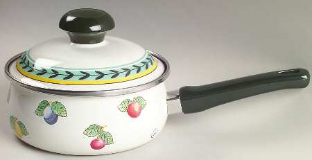 French Garden Fleurence 1.5 Quart Metal Covered Saucepan