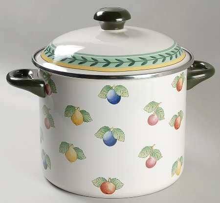 French Garden Fleurence 8 Quart Metal Stockpot & Metal Lid