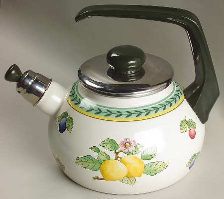 French Garden Fleurence Metal Kettle & Lid