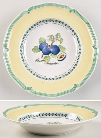 French Garden Valence Large Rim Soup Bowl